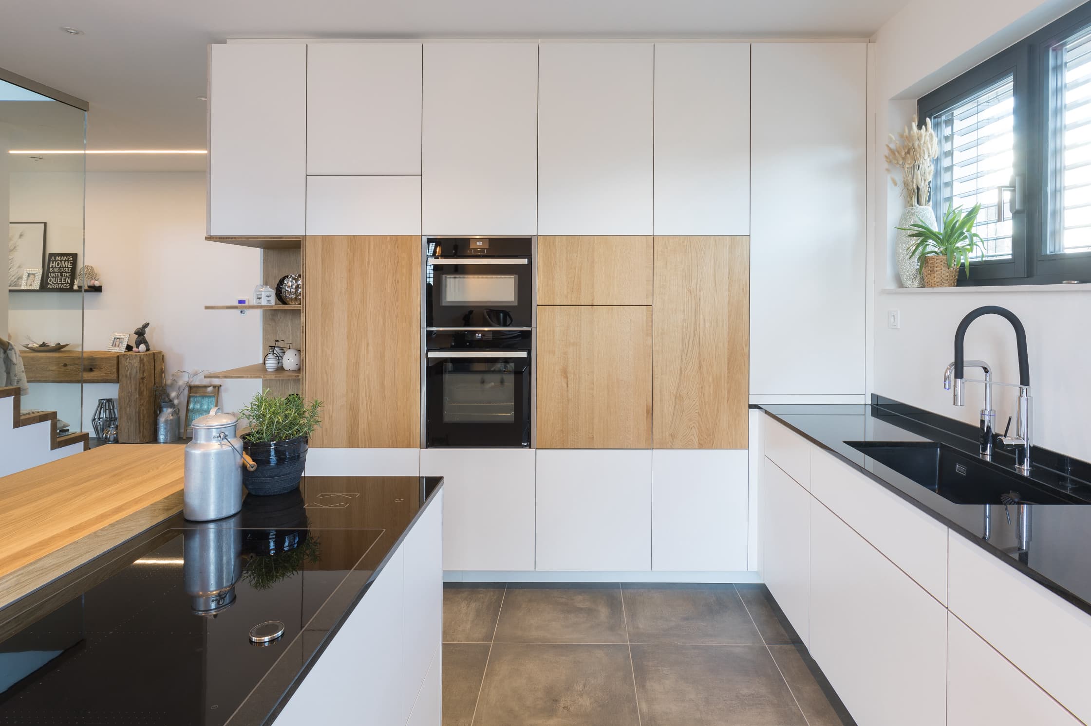 Ein Küchenerlebnis der Extraklasse mit raffinierten Einrichtungsdetails