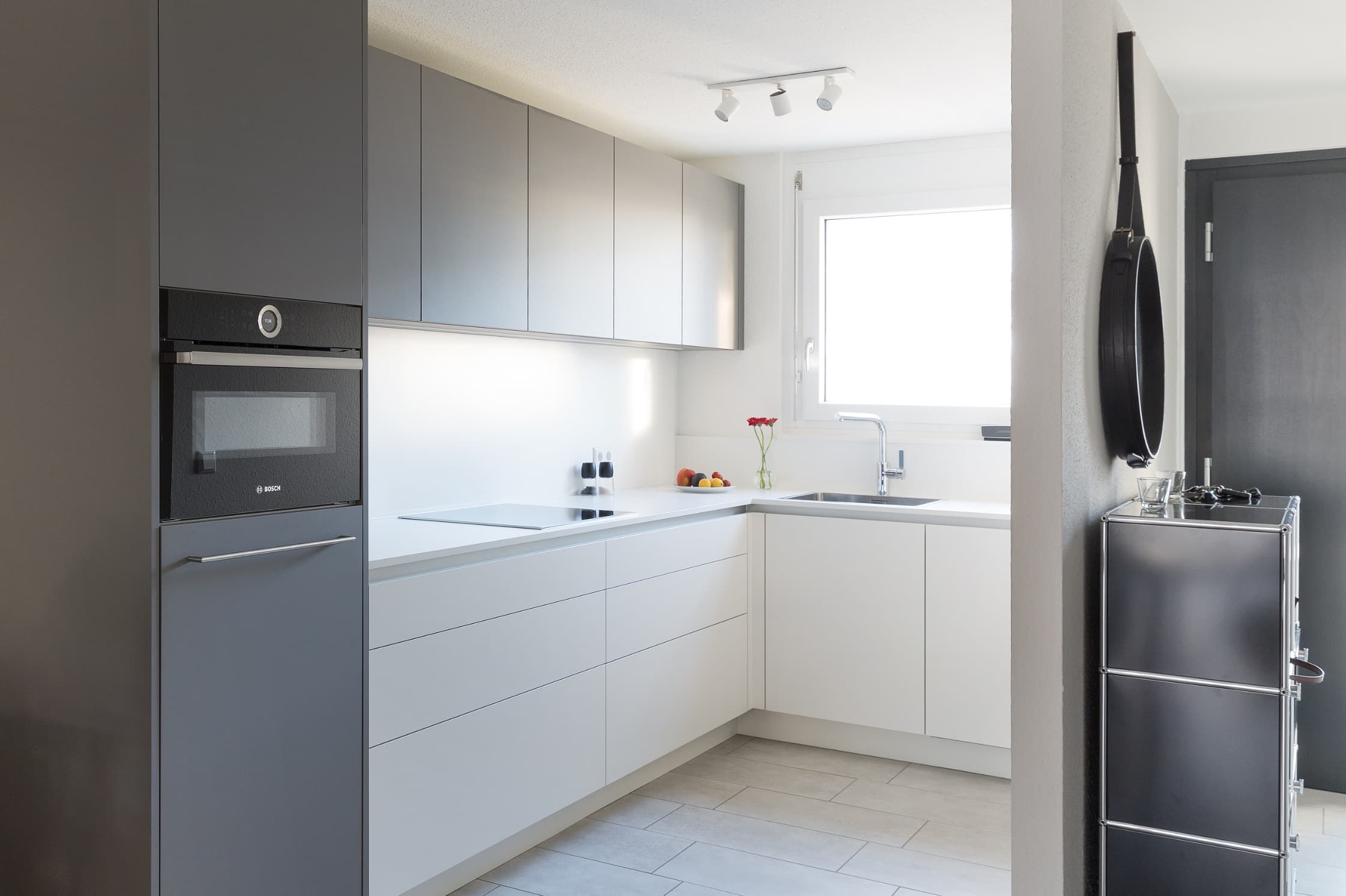 Moderne Küche für kleine Räume